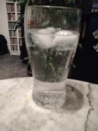 Dry Tonic Water on ice