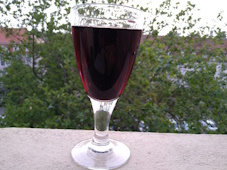 Glas Rotwein Glas Rotwein