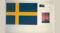 Schweden Flagge u.a.